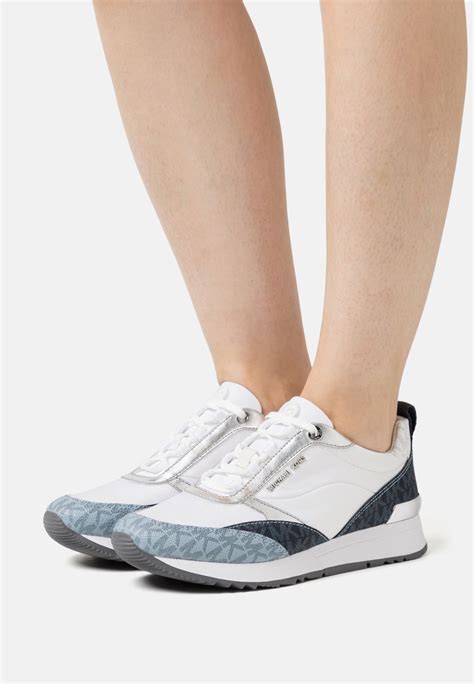 michael by michael kors allie trainer blue|michael kors mesh trainer.